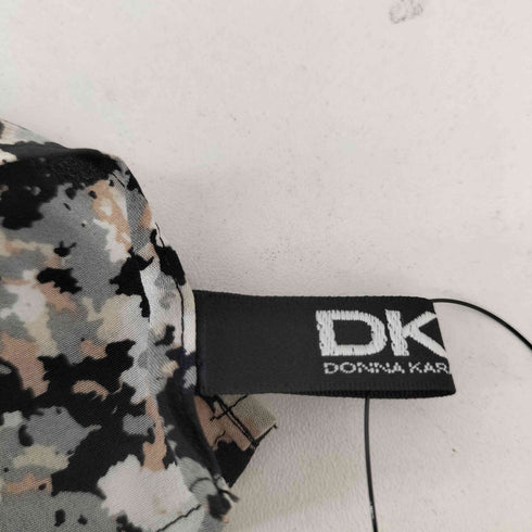 ダナキャランニューヨーク DKNY 総柄 切替 スカーフ レディース FREE