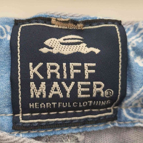 クリフメイヤー KRIFF MAYER ワイドテーパード ストレッチ クライミングパンツ ルーズフィット チノパン メンズ JPN:XL