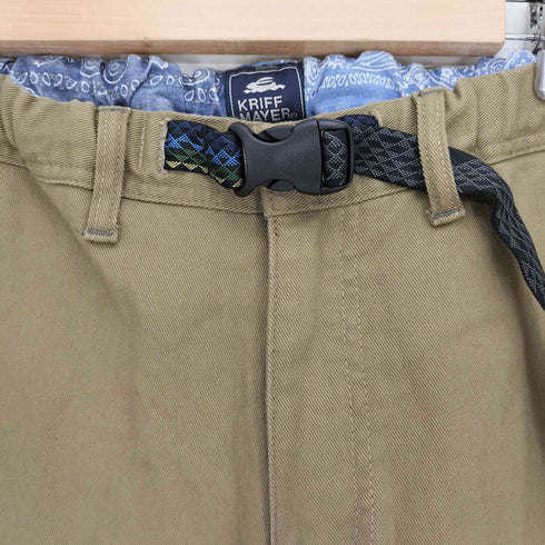 クリフメイヤー KRIFF MAYER ワイドテーパード ストレッチ クライミングパンツ ルーズフィット チノパン メンズ JPN:XL