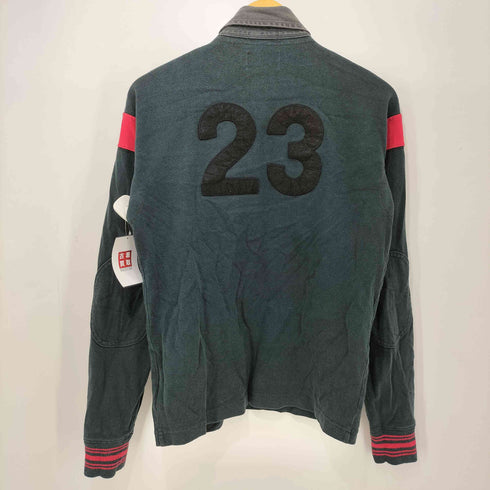 ラグビーラルフローレン Rugby Ralph Lauren サガラワッペン ラガーシャツ 長袖 メンズ import:XS