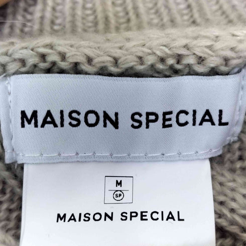 メゾンスペシャル MAISON SPECIAL boklero knit wear ボレロ ニットウェア レディース FREE