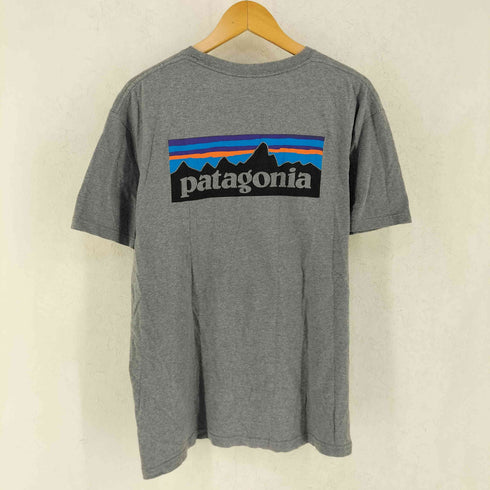 パタゴニア patagonia regular fit ロゴプリント 半袖 Tシャツ メンズ L