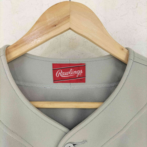 ローリングス rawlings 無地 半袖 ベースボールシャツ メンズ JASPO