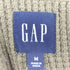 ギャップ Gap コットン 畔編み クルーネック 長袖 ニット メンズ M