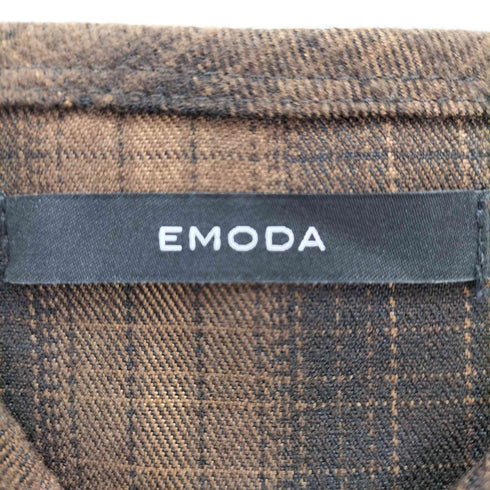 エモダ EMODA スリットフリルマキシワンピース レディース FREE