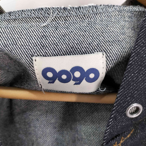 ナインティナインティ 9090 Bone Rigid Denim Zip Hoodie ボーン リジッド デニム ジップ フーディ― メンズ JPN:XL