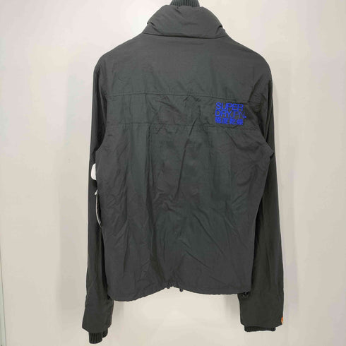 スーパードライ Superdry 極度乾燥(しなさい) 裾ドローコード ジップアップ ナイロン ジャケット シェル メンズ import:S
