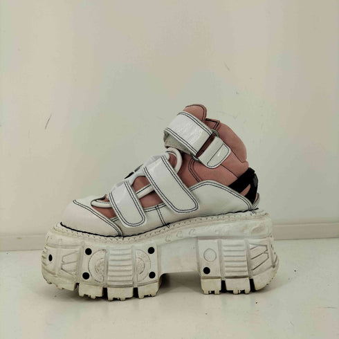 ニューロック NEW ROCK ベルクロ 厚底 ミッドカット レディース EUR:38