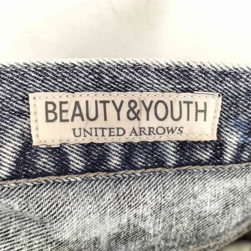 ビューティーアンドユースユナイテッドアローズ BEAUTY & YOUTH UNITED ARROWS ケミカルウォッシュ デニムパンツ パンツ メンズ 32