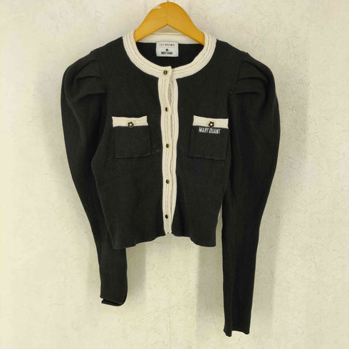 リリーブラウン Lily Brown パフスリーブ ニット カーディガン スカート セットアップ レディース ONE SIZE
