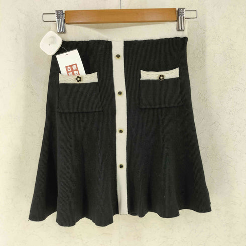リリーブラウン Lily Brown パフスリーブ ニット カーディガン スカート セットアップ レディース ONE SIZE