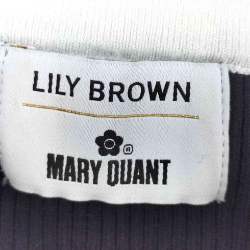 リリーブラウン Lily Brown パフスリーブ ニット カーディガン スカート セットアップ レディース ONE SIZE