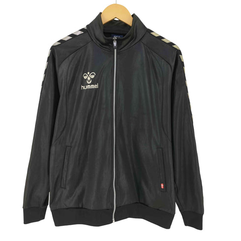 ヒュンメル HUMMEL バック ロゴ プリント ウォーム アップ トラック ジャケット メンズ L