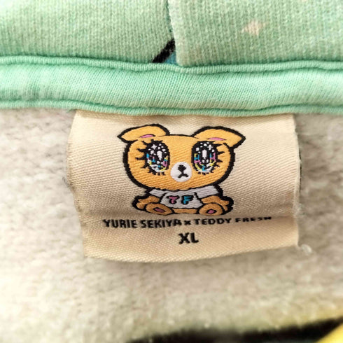 Yurie Sekiya × Teddy Fresh 総柄 パーカー レディース JPN:XL