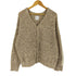 SNACK NGL スナック エヌジーエル Heathered Yarn Line Crochet Cardigan ヘザード ヤーン ライン クロシェ カーディガン メンズ L