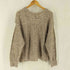 SNACK NGL スナック エヌジーエル Heathered Yarn Line Crochet Cardigan ヘザード ヤーン ライン クロシェ カーディガン メンズ L