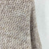 SNACK NGL スナック エヌジーエル Heathered Yarn Line Crochet Cardigan ヘザード ヤーン ライン クロシェ カーディガン メンズ L