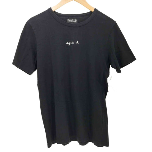 アニエスベーオム Agnes b.homme コットン ロゴプリント 半袖 Tシャツ メンズ JPN:1