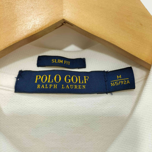ポロゴルフラルフローレン POLO GOLF RALPH LAUREN ポニー刺繍 鹿の子 ピケ ポロシャツ レディース import:M