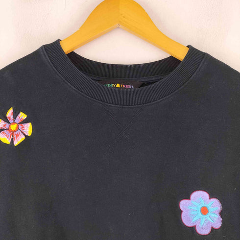 TEDDY FRESH 花柄刺繍 スウェットプルオーバー レディース JPN:XL