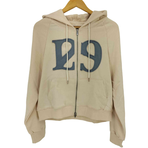 ILLIGO 26ss 129 Logo Patch Hooded Zip-Up レディース import:S
