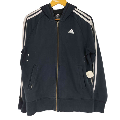 アディダス adidas 3ストライプ ジップアップパーカー メンズ JPN:L