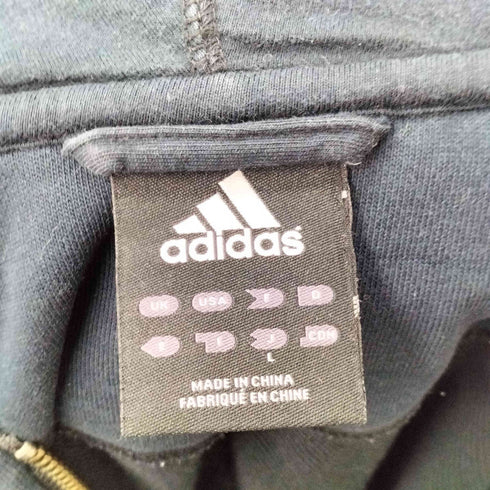 アディダス adidas 3ストライプ ジップアップパーカー メンズ JPN:L