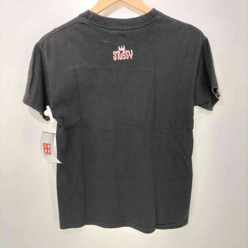 ステューシー Stussy 00s WORLD TOUR ワールドツアー ショーンフォント 半袖 Tシャツ レディース import:L