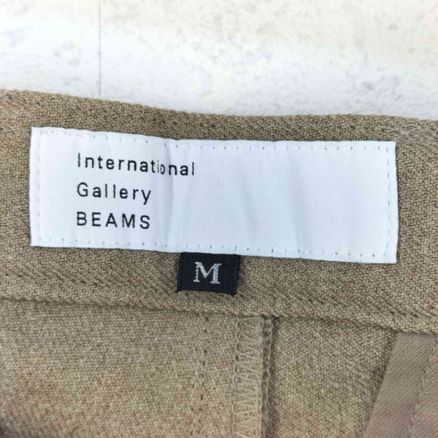 インターナショナルギャラリービームス International Gallery BEAMS ストレッチ フレアパンツ メンズ M