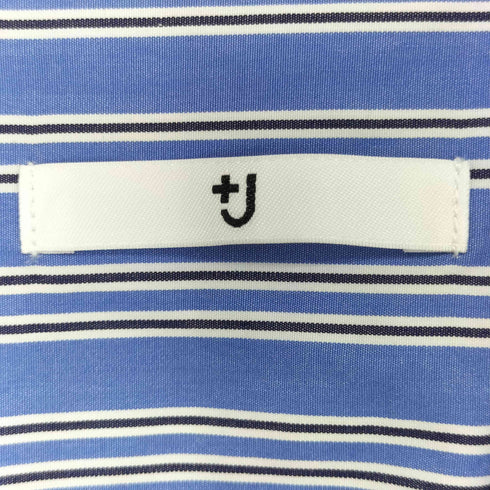 ユニクロプラスジェイ UNIQLO+J スーピマコットンスタンドカラーストライプシャツ レディース JPN:S