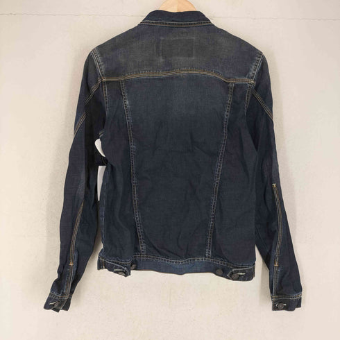 オールセインツスピタルフィールズ ALLSAINTS SPITALFIELDS SLIM FIT インディゴ デニム ジャケット メンズ