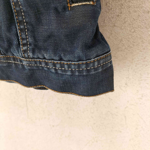 オールセインツスピタルフィールズ ALLSAINTS SPITALFIELDS SLIM FIT インディゴ デニム ジャケット メンズ