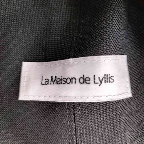 ラメゾンドリリス La Maison de Lyllis 別注 アルパカ ウール TUM タム フード レディース FREE