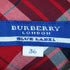 バーバリーブルーレーベル BURBERRY BLUE LABEL ホース刺繍 ウエストドローコード 七分袖 フリル ノバチェック チュニックワンピース レディース JPN:36