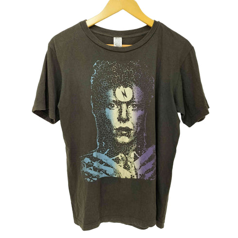 UK シンガーソングライター アートワークプリント 半袖 Tシャツ メンズ import:L
