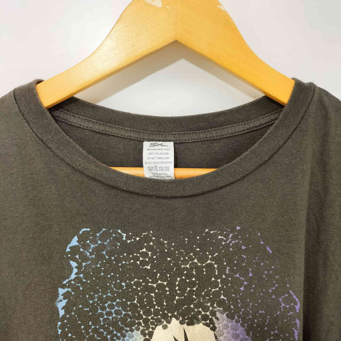 UK シンガーソングライター アートワークプリント 半袖 Tシャツ メンズ import:L