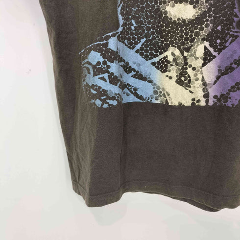 UK シンガーソングライター アートワークプリント 半袖 Tシャツ メンズ import:L