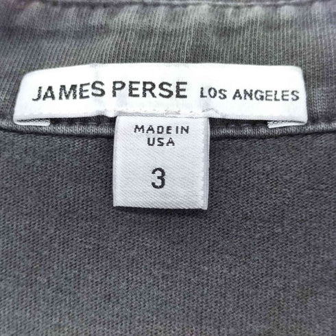 ジェームスパース JAMES PERSE 製品染め コットンポロシャツ メンズ JPN:3