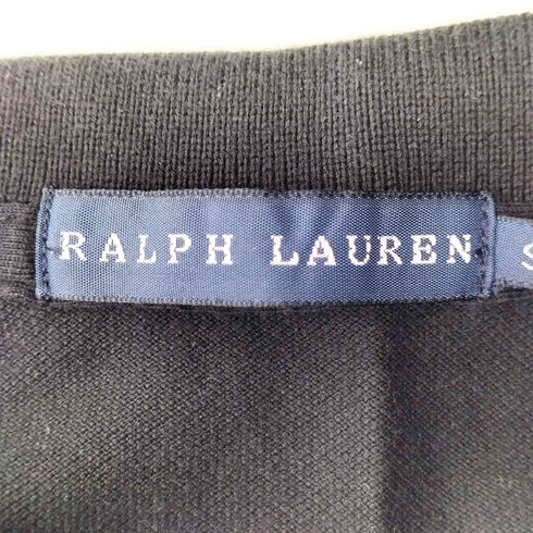 ラルフローレン RALPH LAUREN ラメ ビッグポニー 半袖ポロシャツ レディース import:S