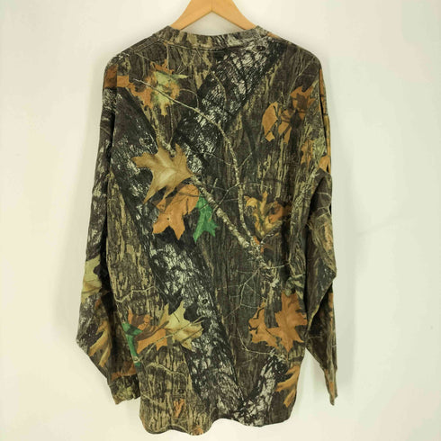 ジャージーズ JERZEES JERZEES ボディ MOSSY OAK BREAK UP リアルツリーカモ L/S クルーネックTシャツ メンズ
