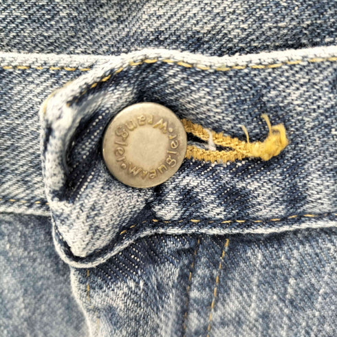 ラングラー Wrangler 00S メキシコ製 RELAXED FIT ジップフライ デニムパンツ メンズ 44×30