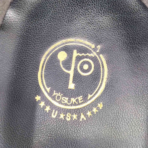 ヨースケユーエスエー YOSUKE U.S.A 厚底レースアップラバソスニーカー メンズ JPN:27