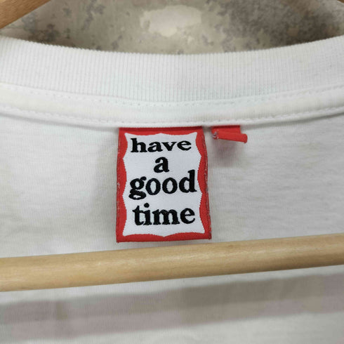 ハブアグッドタイム HAVE A GOOD TIME GT ロゴプリント 半袖 Tシャツ メンズ XL