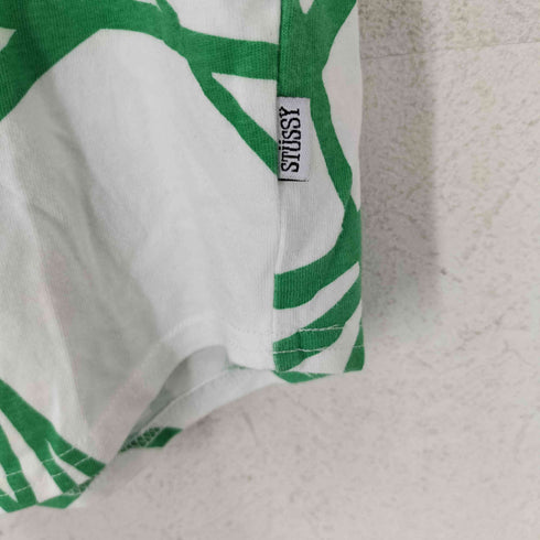 ステューシー Stussy Atmic Ring アトミックリング ラグラン 半袖 Tシャツ メンズ S
