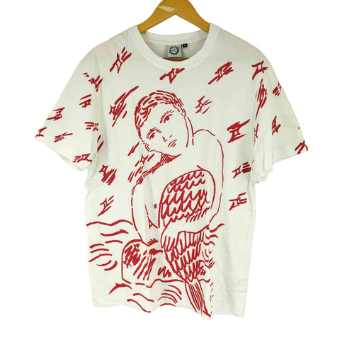 カルネボレンテ Carne Bollente フロントプリント Tシャツ レディース JPN:M