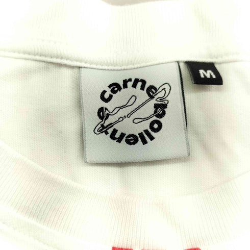 カルネボレンテ Carne Bollente フロントプリント Tシャツ レディース JPN:M