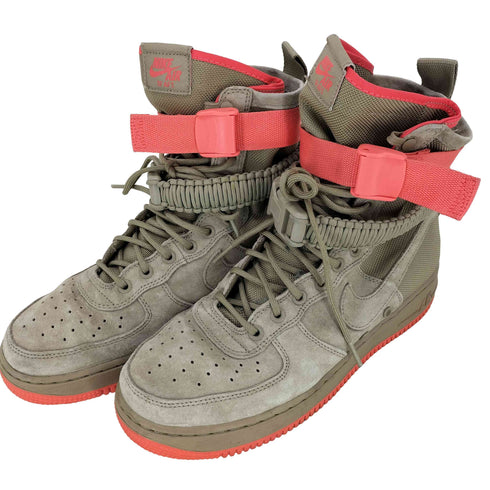 ナイキ NIKE Air Force 1 ‘Rush Coral Special Field SF AF High Top Sneakers Boots エアフォースワン ハイトップスニーカーブーツ メンズ JPN:27