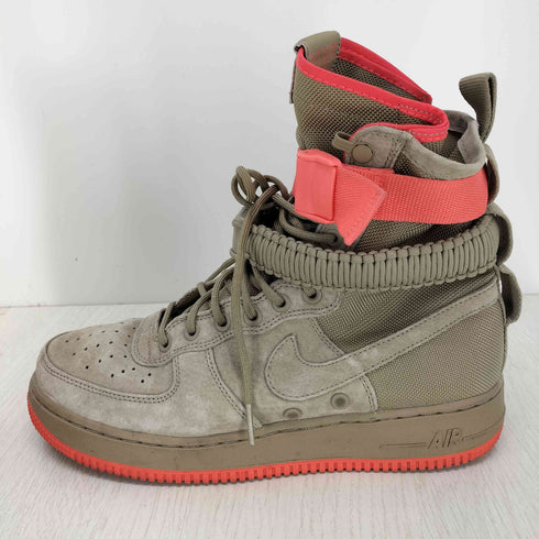 ナイキ NIKE Air Force 1 ‘Rush Coral Special Field SF AF High Top Sneakers Boots エアフォースワン ハイトップスニーカーブーツ メンズ JPN:27
