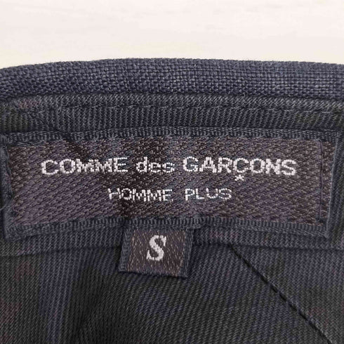 コムデギャルソンオムプリュス COMME des GARCONS HOMME PLUS 80s 88ss 製品染め 2タックリネンスラックス メンズ JPN:S