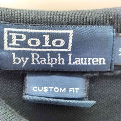 ポロバイラルフローレン Polo by RALPH LAUREN CUSTOM FIT カスタムフィット 長袖ポロシャツ メンズ XL